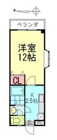 ガルマンタウンホームの物件間取画像